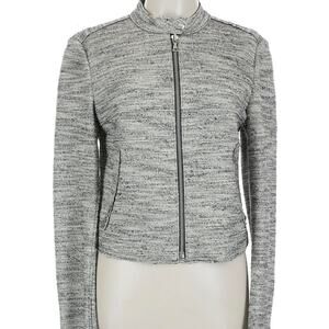 Theory grey zip up jacket